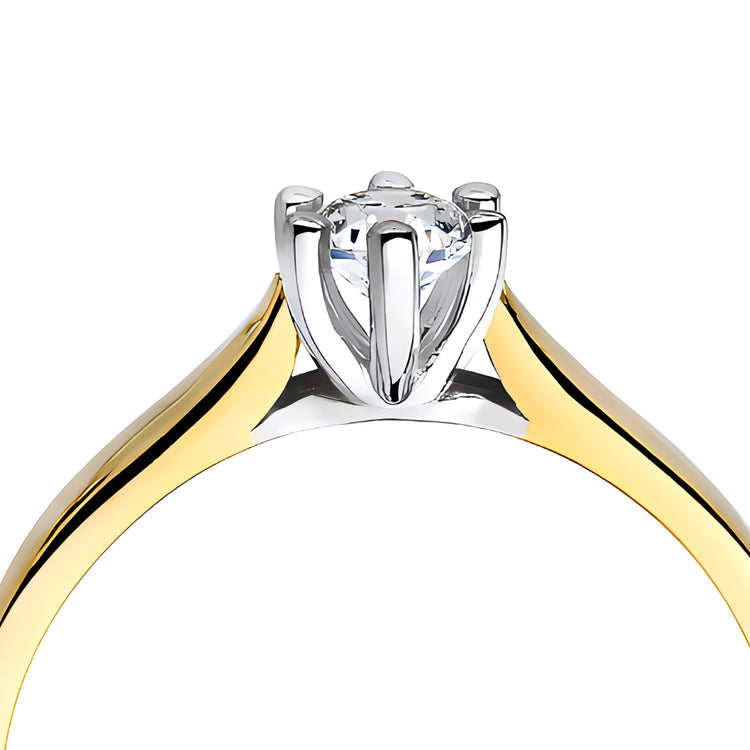 Echte Diamant-Verlobungsringe zu Top-Preisen