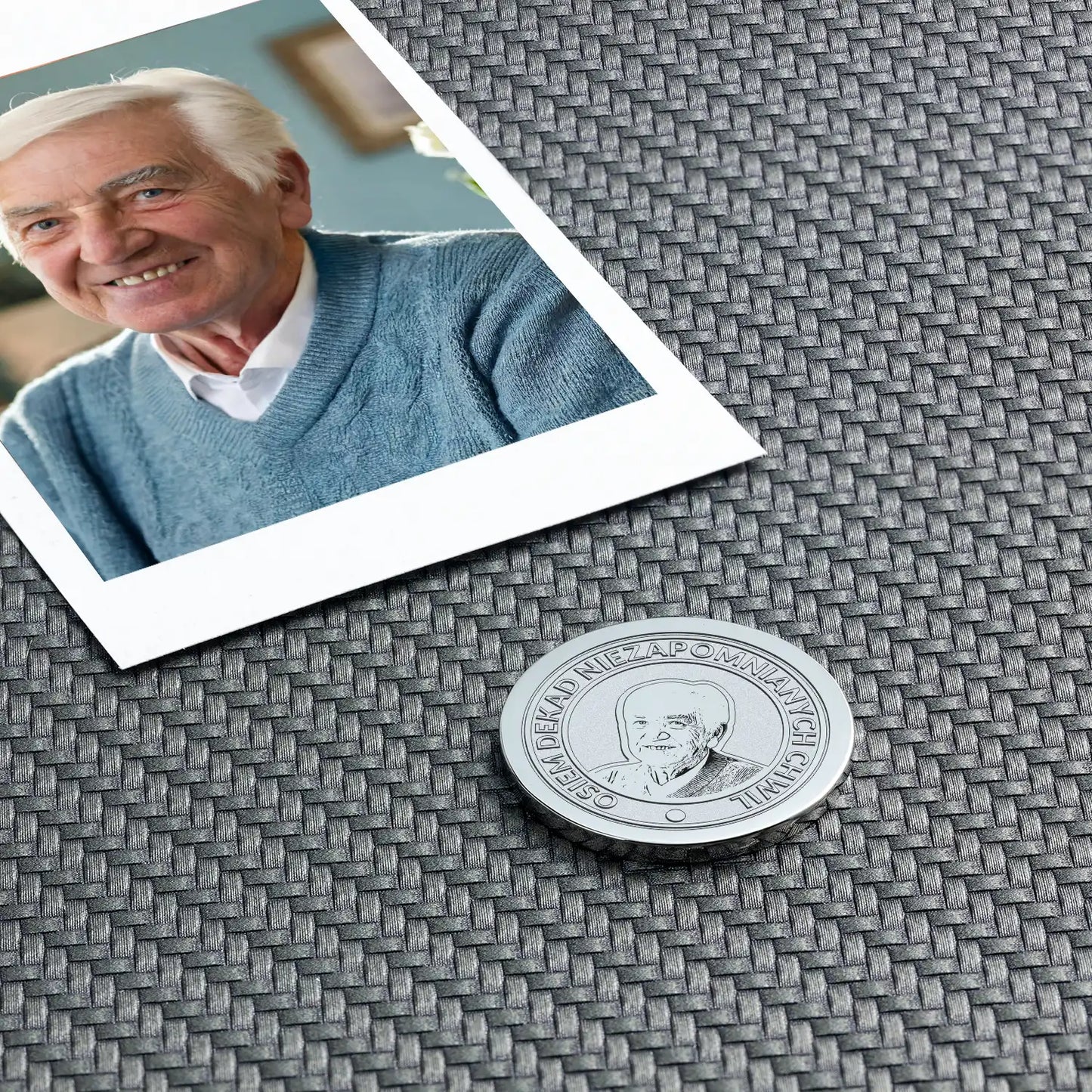 Unique 80th Birthday Gift: Personalised Coin