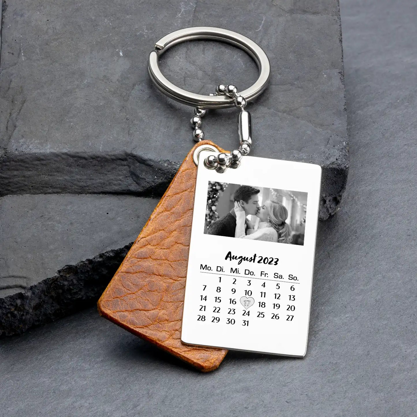 Einzigartiger Schlüsselanhänger mit Kalender – Das ideale Geschenk für Ihren Partner