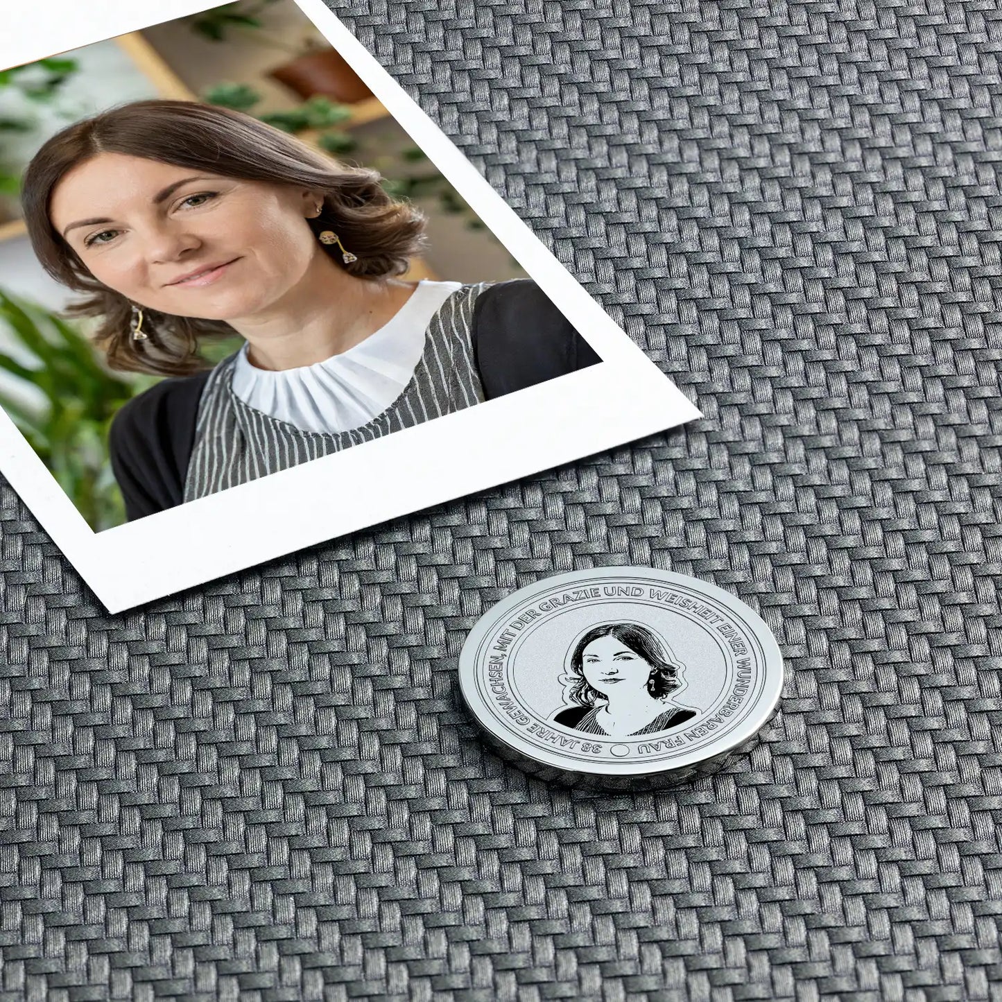 38. Geburtstag: Schenken Sie eine personalisierte Geburtstagsmünze