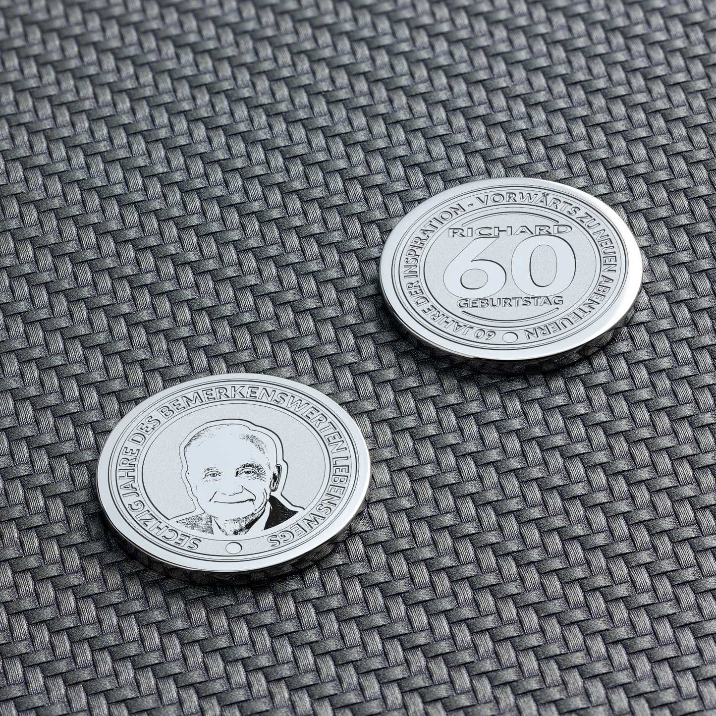 Ein Geschenk, das Geschichten erzählt: Personalisierte Münze zum 60. Geburtstag