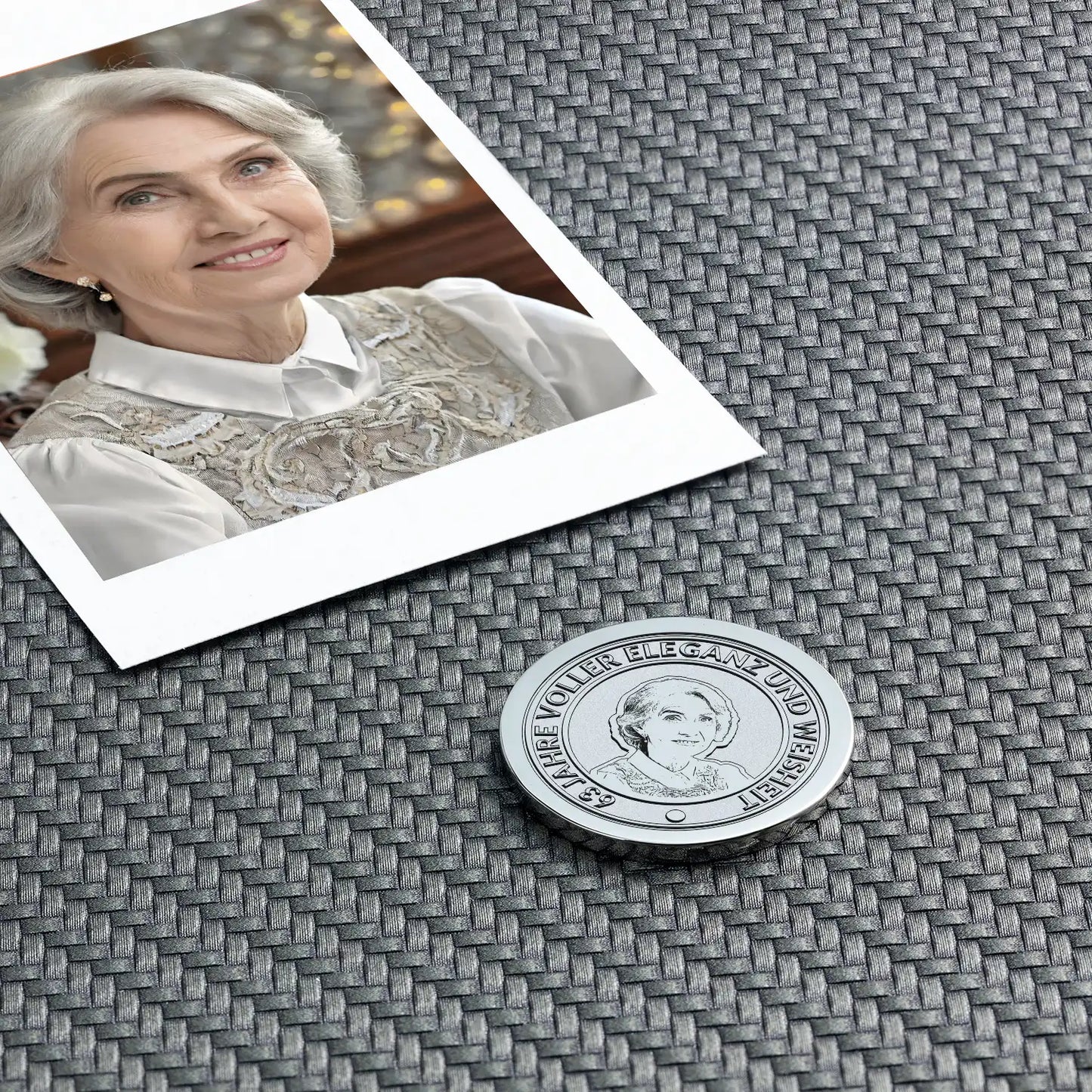 Geschenk zum 63. Geburtstag: Personalisierte Münze für bleibende Erinnerungen
