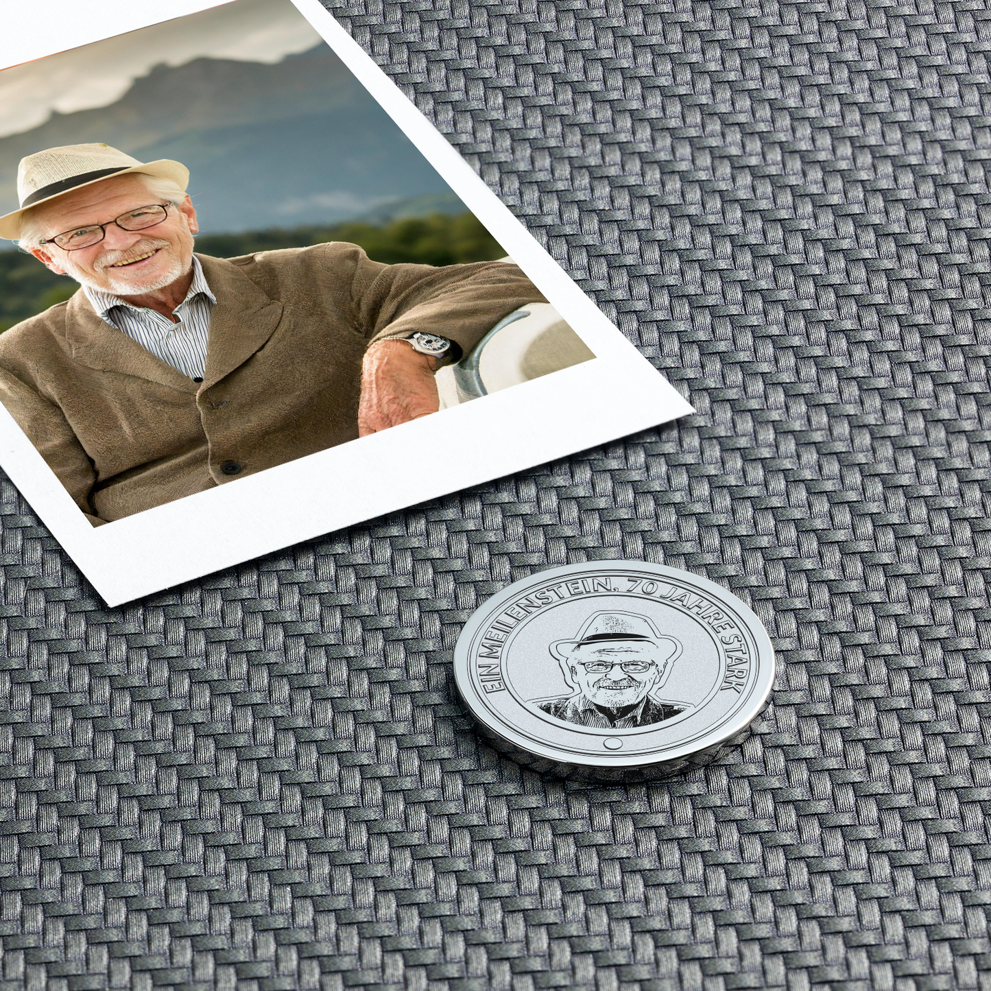 Einzigartiges Geschenk zum 70. Geburtstag – Personalisierte Geburtstagsmünze