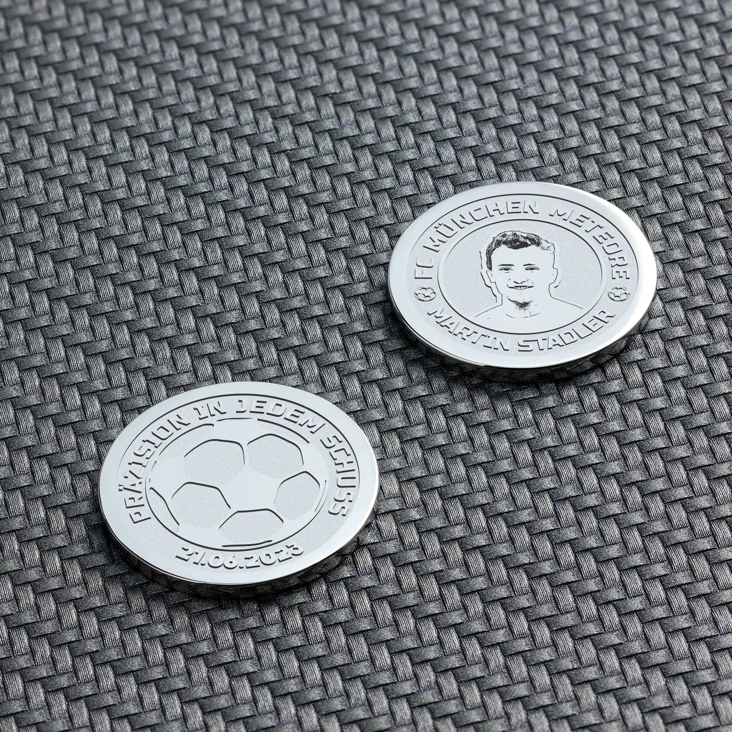 Personalisierte Fußballmedaillen und Münzen - Perfekte Spieler Geschenke