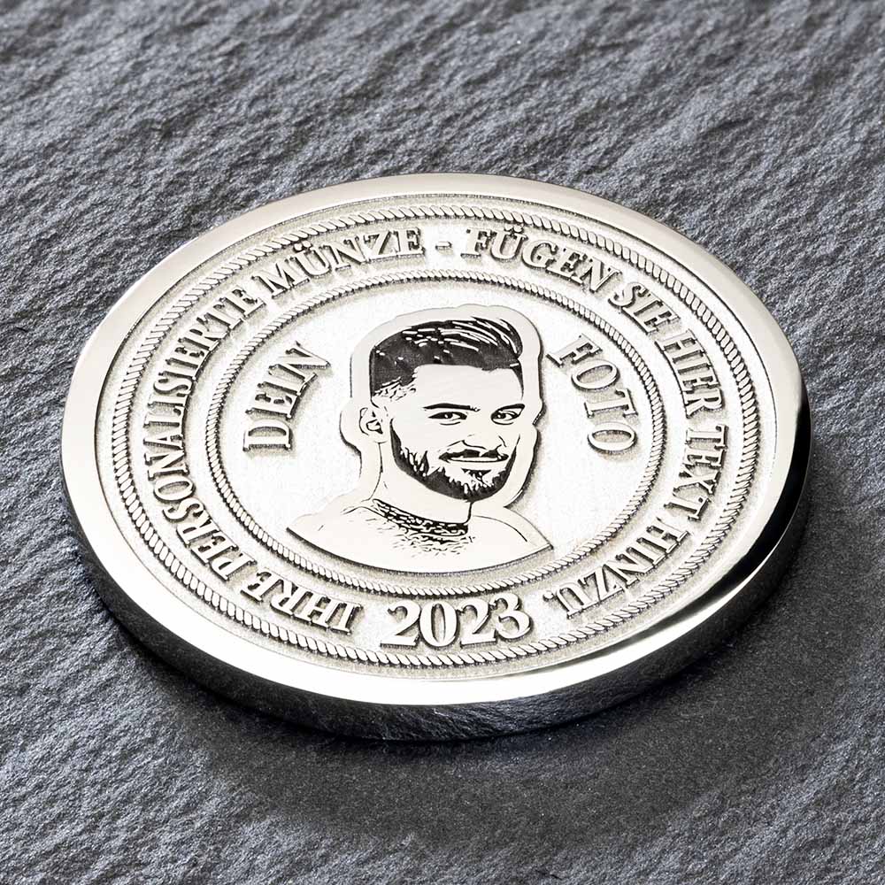 Personalisierte münze