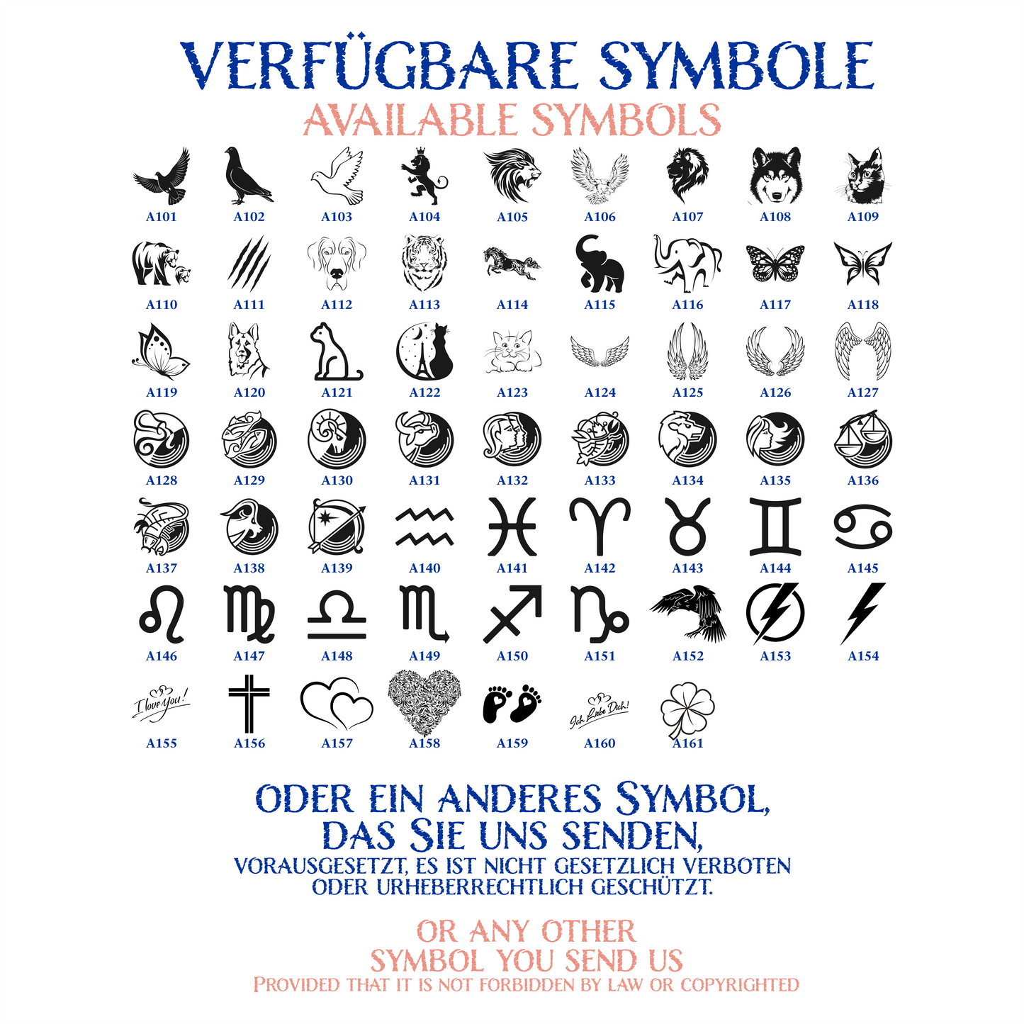 Symbol list 2