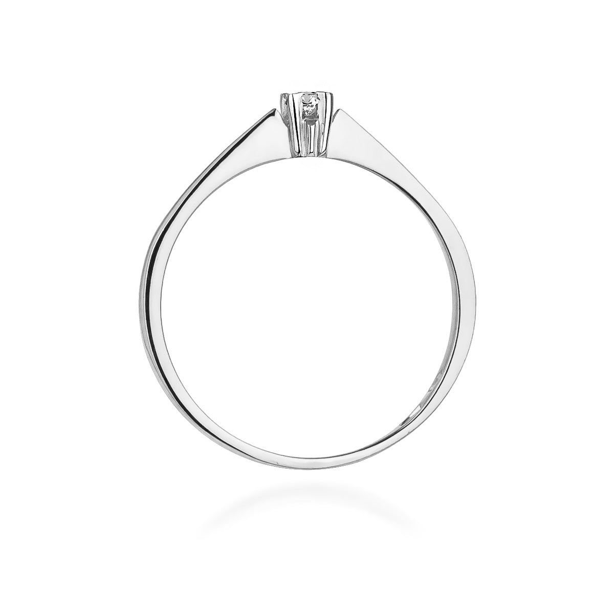 Anillo de Compromiso, Oro 585, Diamante 0.03ct - W175