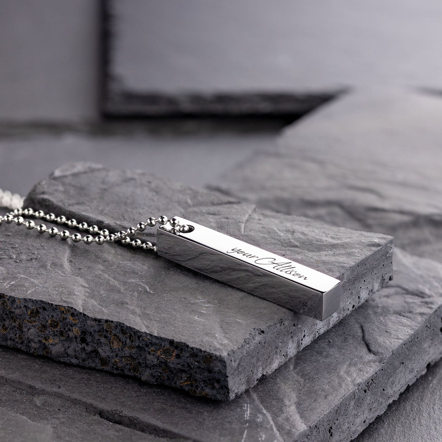 3D Engraved Custom Compass Necklace - Gift for Him - seQua.Shop