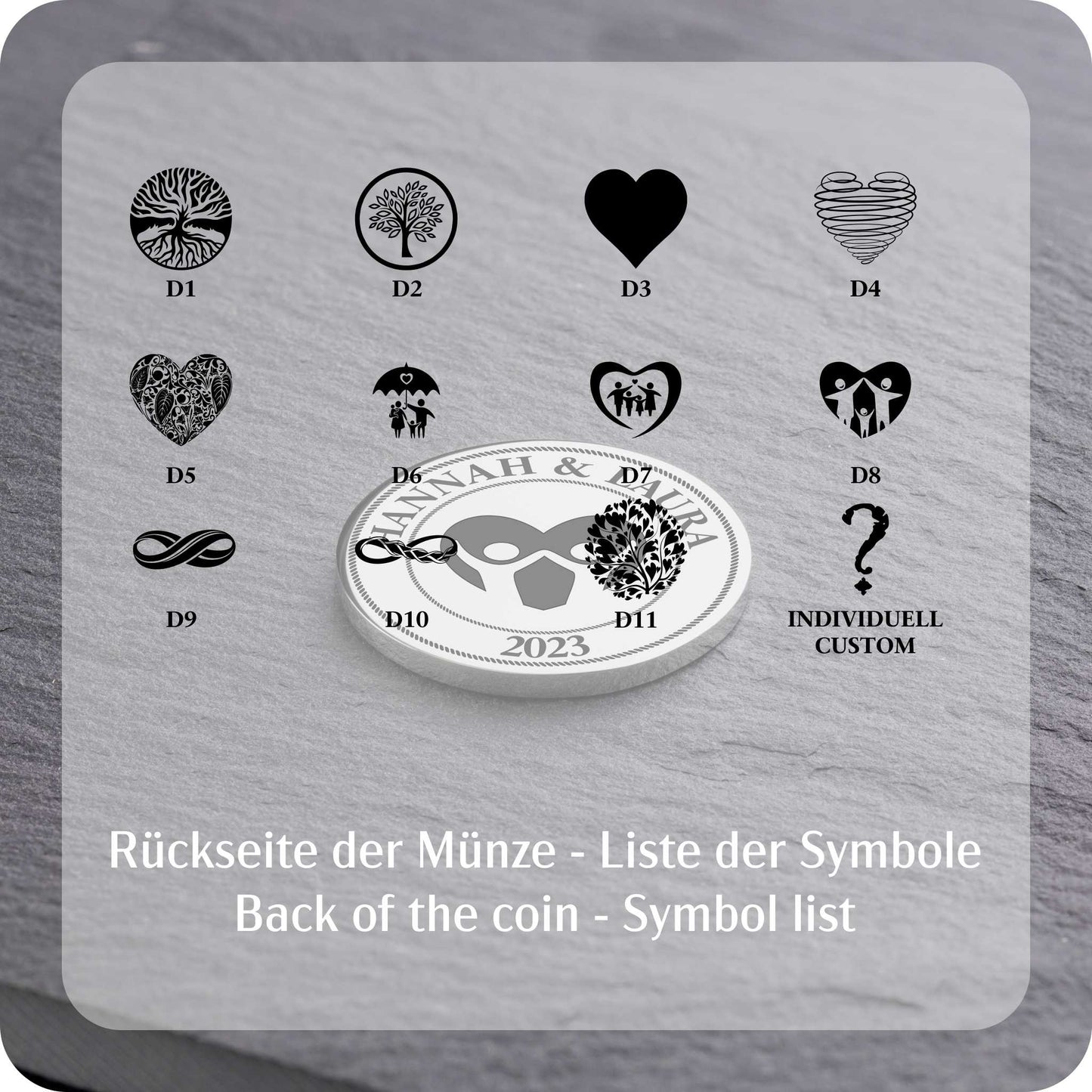 An Unforgettable Wedding Anniversary Gift - Commemorative Coin - seQua.Shop