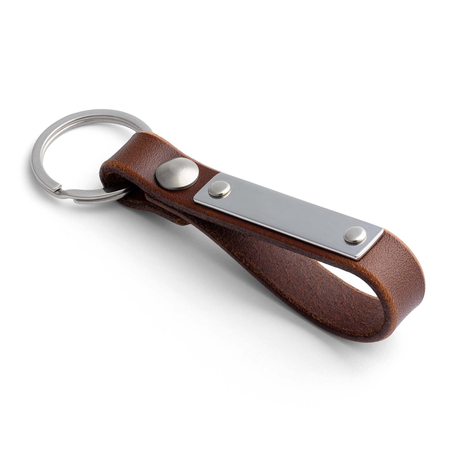Chestnut Brown Keyring: Personalise Your Keys - seQua.Shop