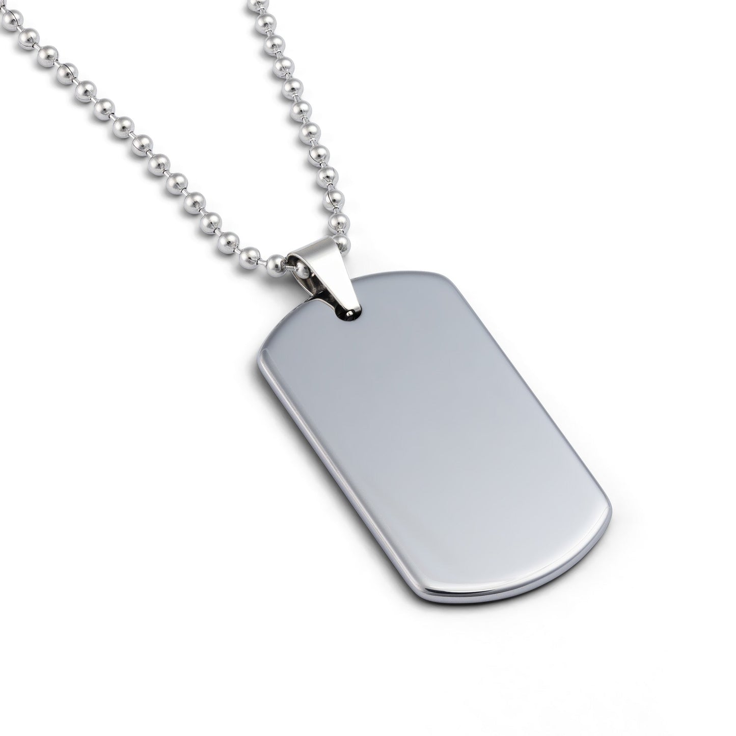 Entdecken Sie den unvergleichlichen Glanz des Wolfram Dog Tag