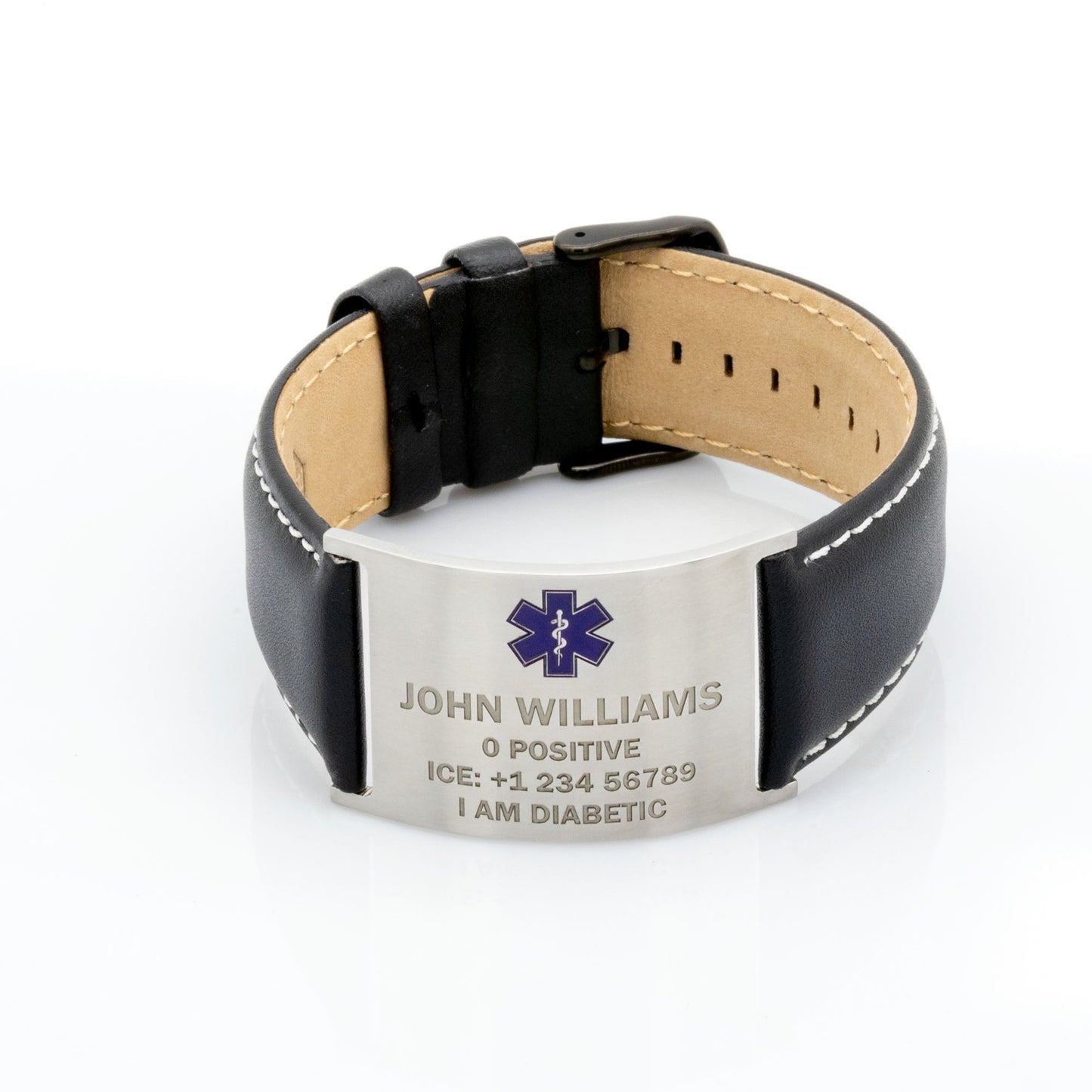 Notfallarmband mit Gravur, Persönlich und Praktisch