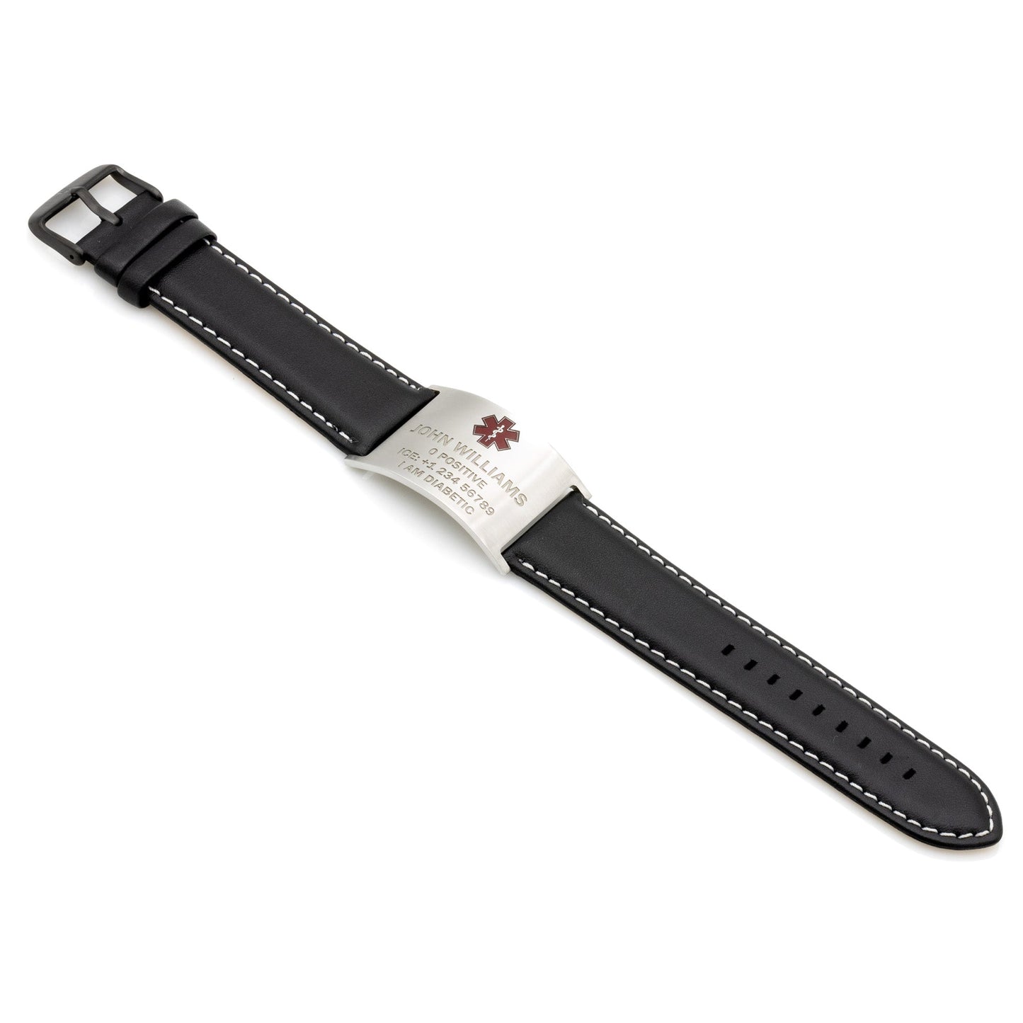 Elegant and practical medical information bracelet - seQua.Shop