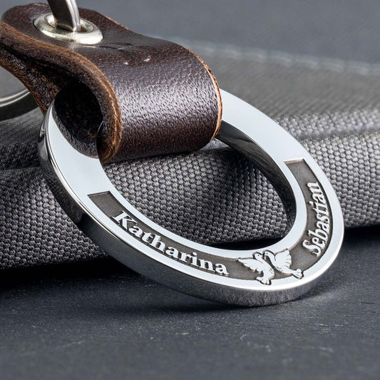 Schlüsselanhänger mit Taubenmotiv – Perfektes Geschenk für Geliebte