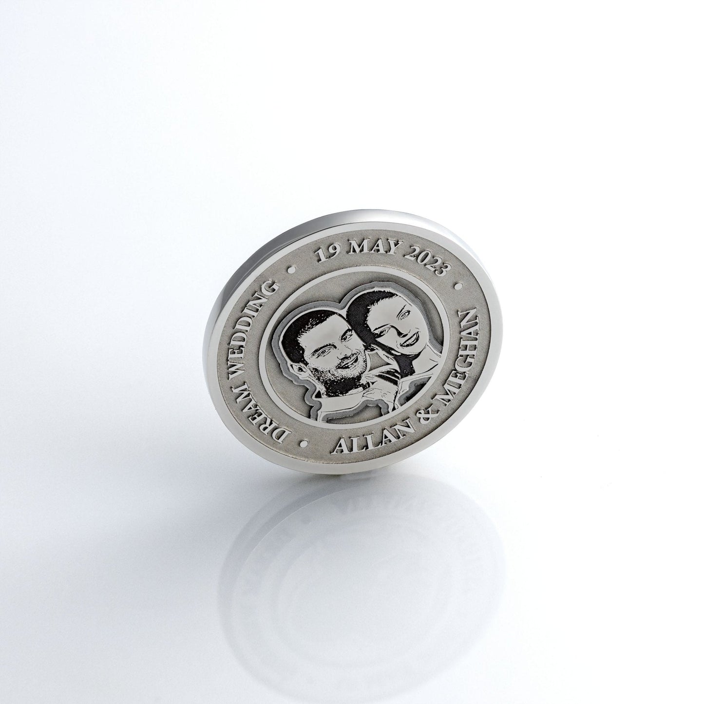 Personalized Coin: The Perfect Gift for Him and Gift for Her - seQua.Shop