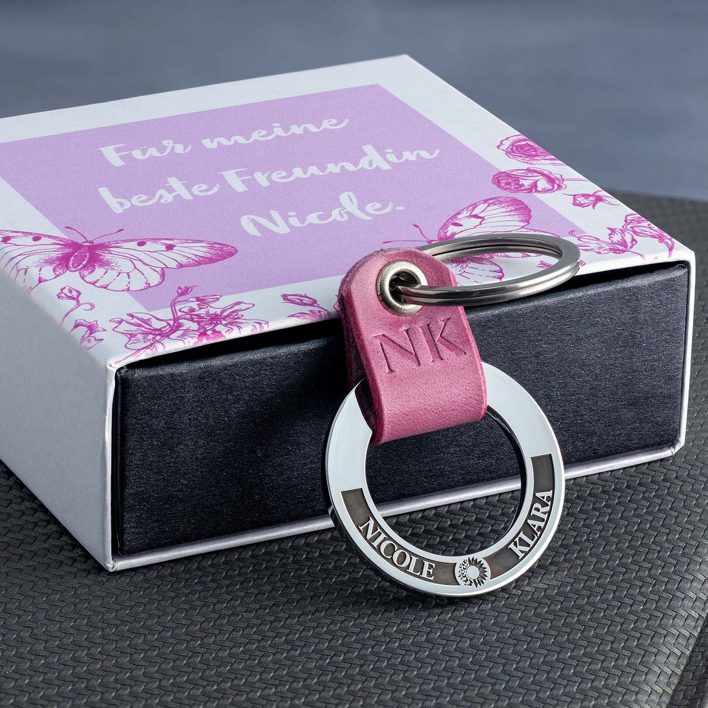 schlüsselanhänger beste freundin - mit kostenlose geschenkbox