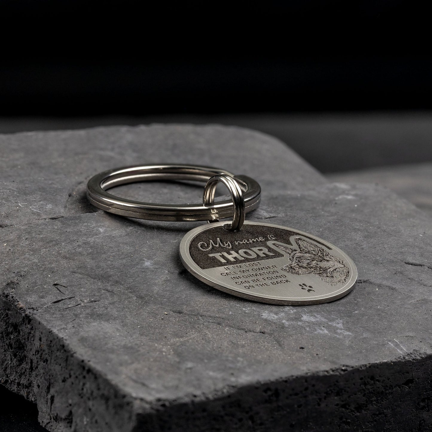 Titanium Dog Tag: Quality & Design - seQua.Shop