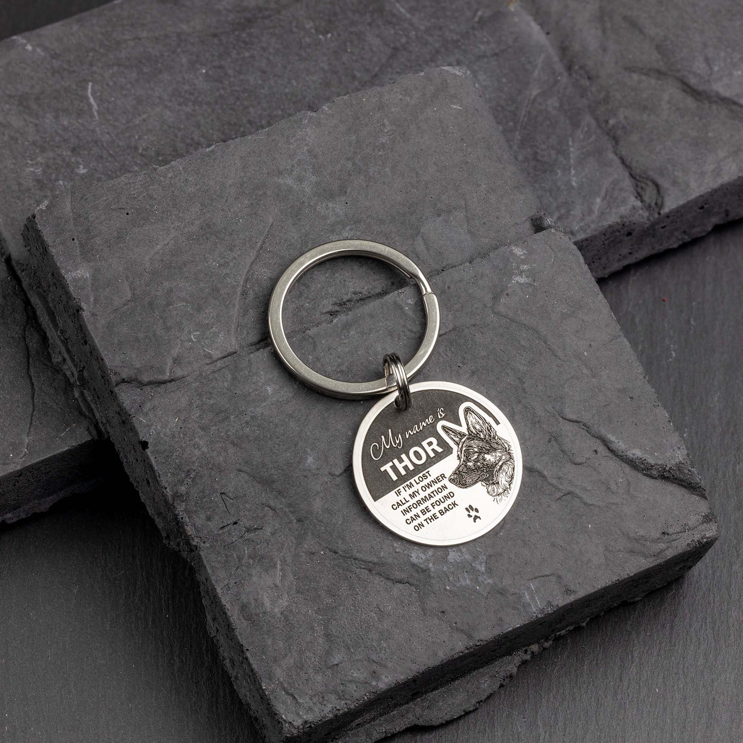 Titanium Dog Tag: Quality & Design - seQua.Shop
