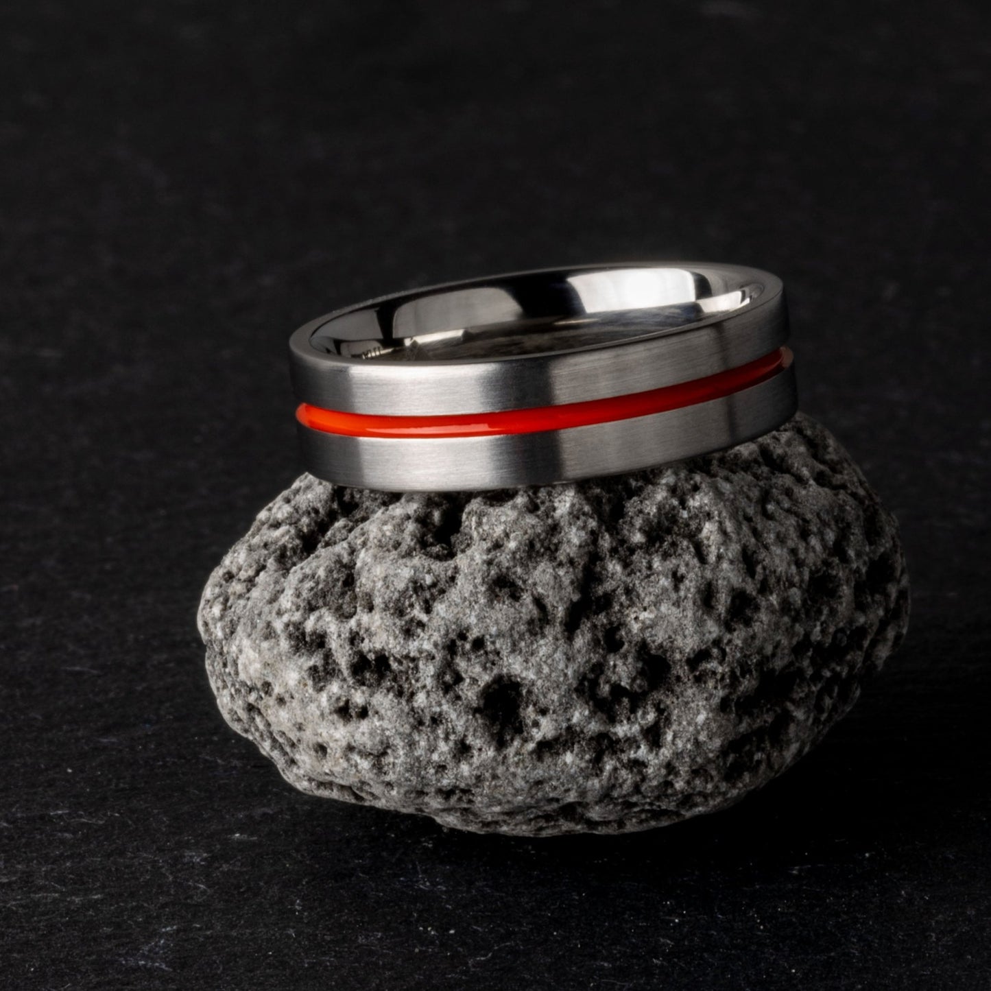 Herren Titan Ring Rot - seQua.Shop