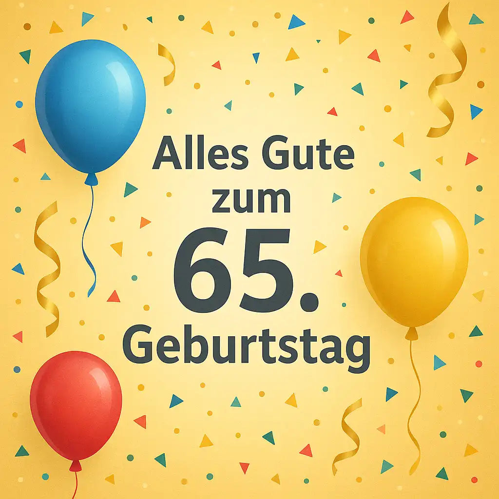 65. Geburtstag