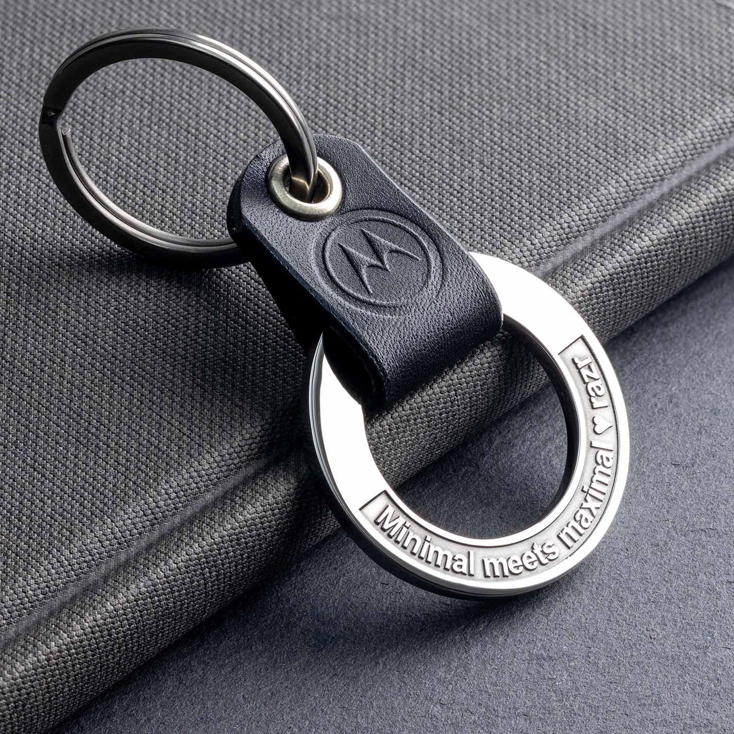 Exklusiver Schlüsselanhänger mit Logo kleinmengen, Motorola - seQua.Shop