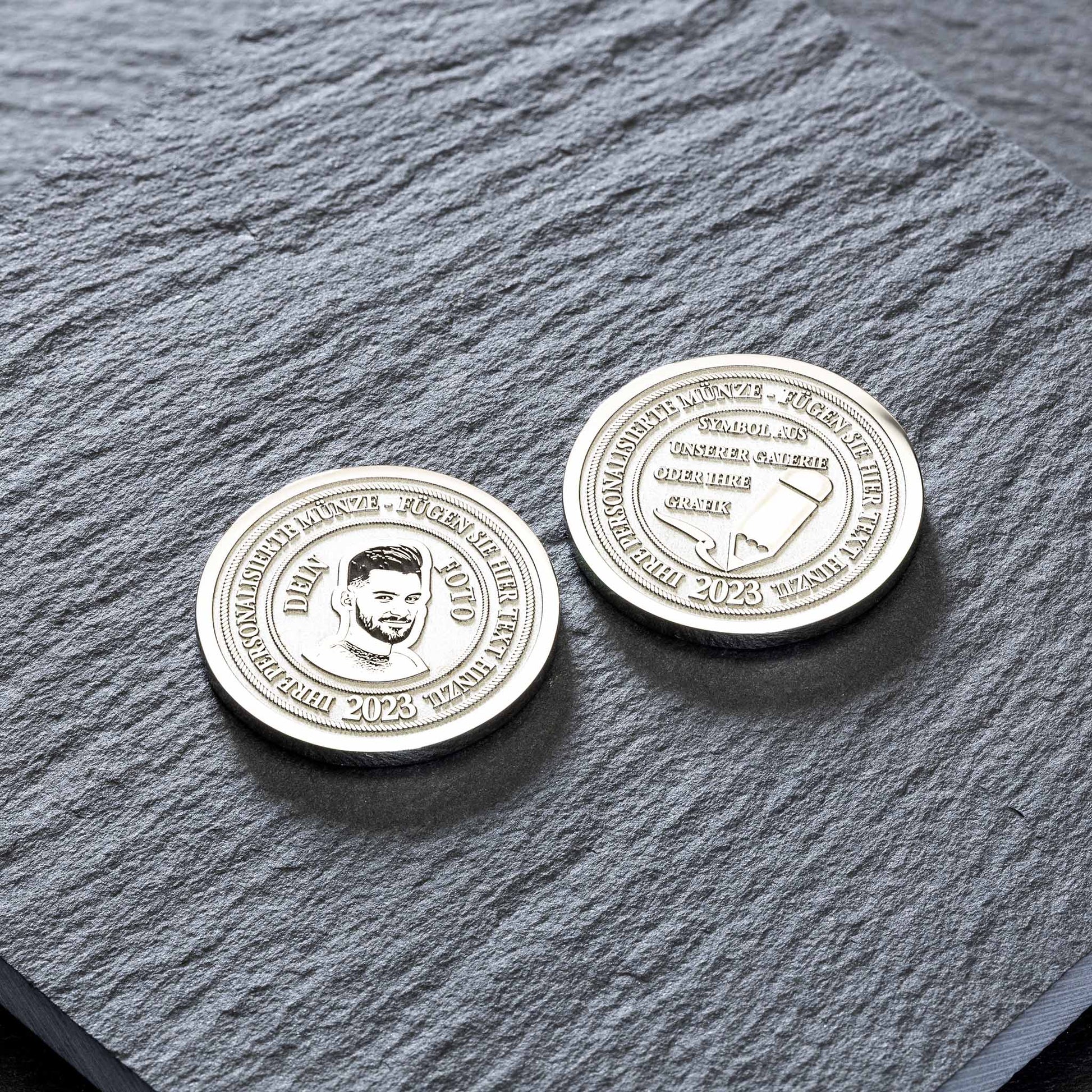 Personalisierte Münze - Ein Unikat für besondere Momente - seQua.Shop