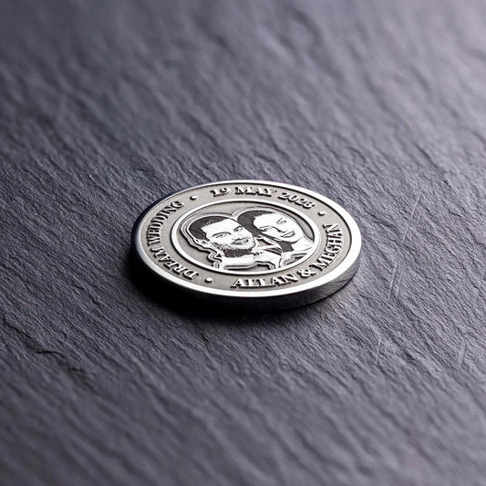 Personalized Coin: The Perfect Gift for Him and Gift for Her - seQua.Shop