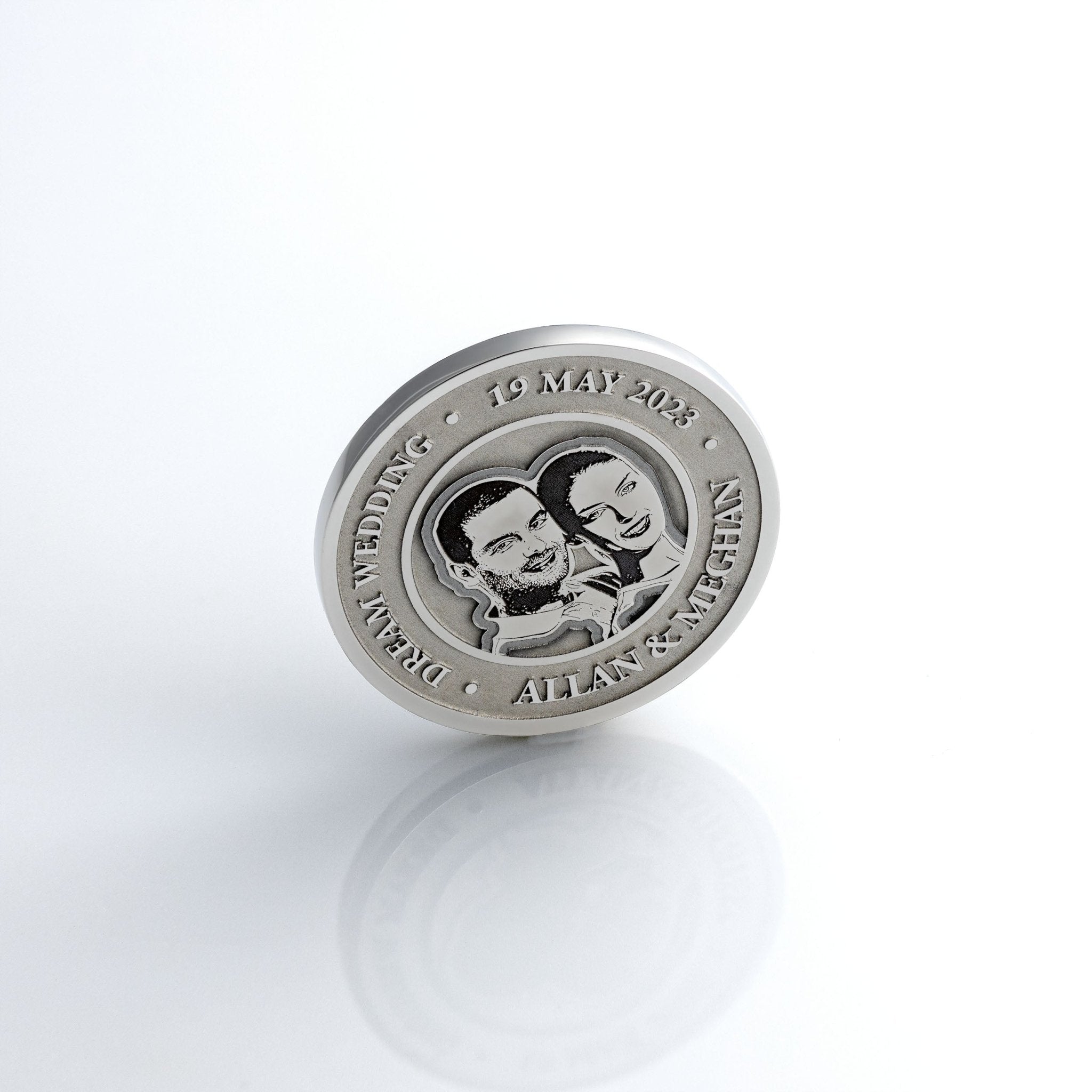 Unique Wedding Gifts Custom Coins with Your Photo seQua