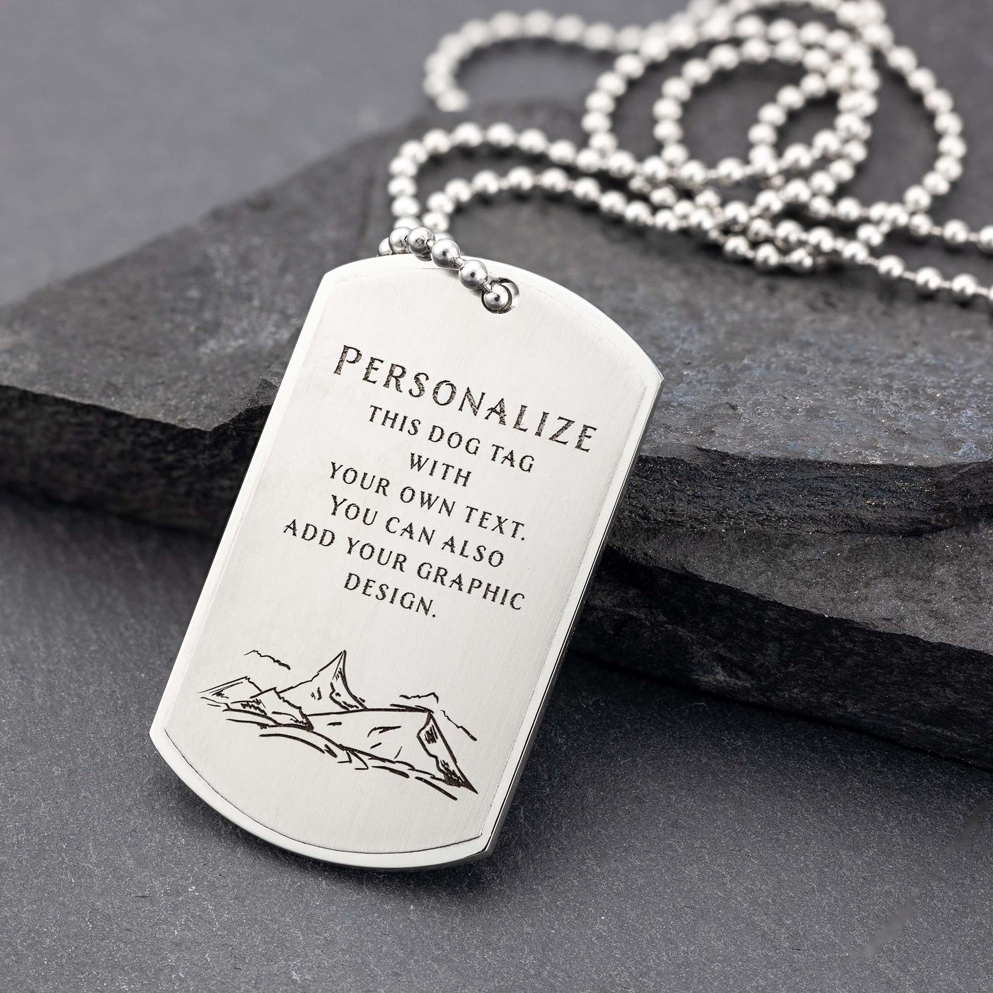 Personalisierte Titan-Dogtag - seQua.Shop