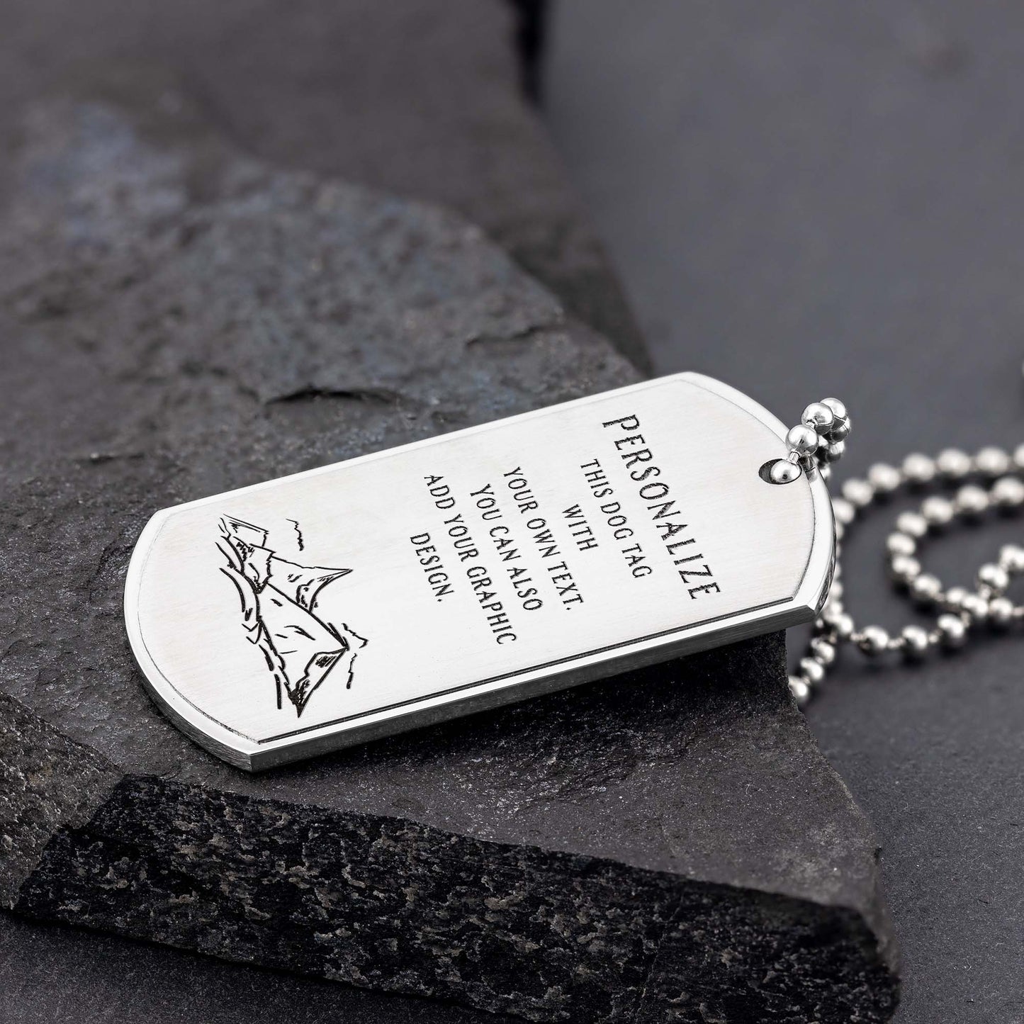 Exklusive Titan-Anhänger mit Gravur: Schmuck mit Charakter - seQua.Shop