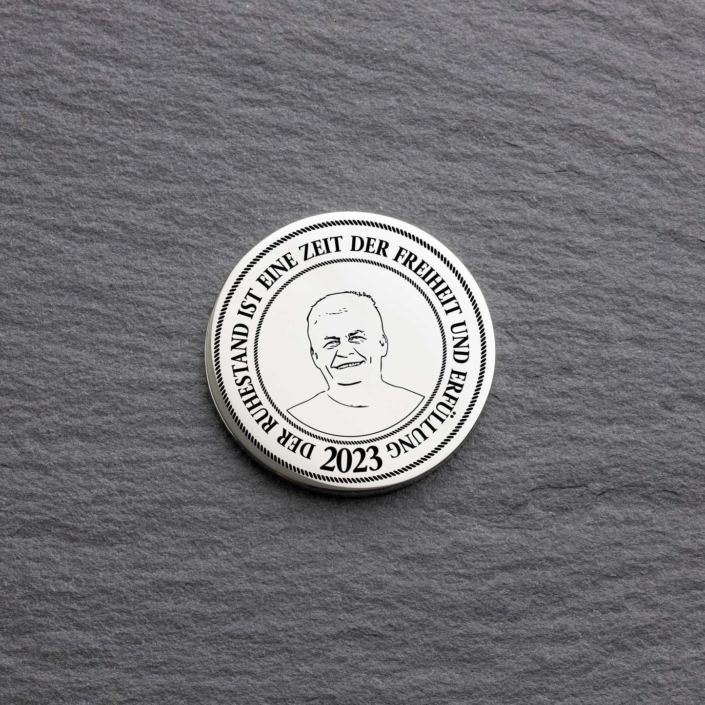 The Perfect Retirement Gift - Personalized Commemorative Coin - seQua.Shop