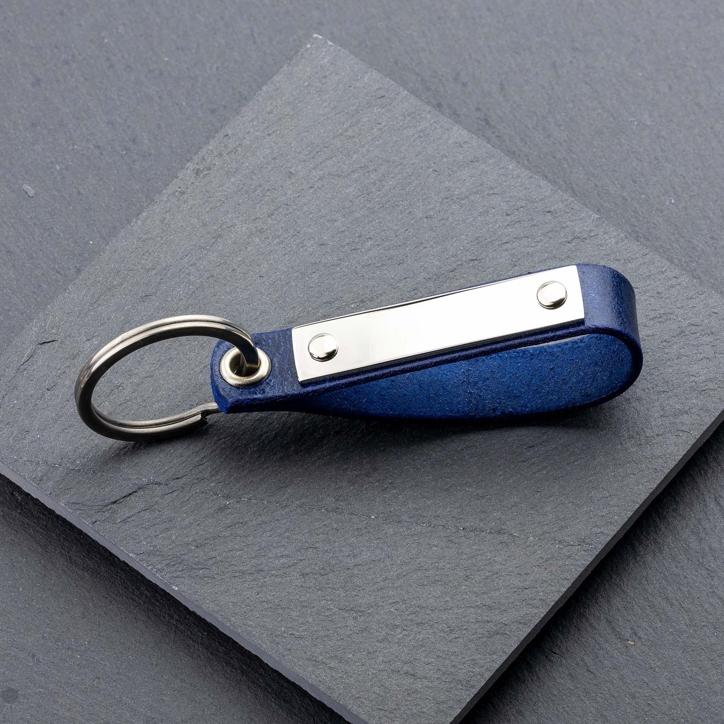 The Ultimate Blue Leather Keyring Experience at seQua - seQua.Shop