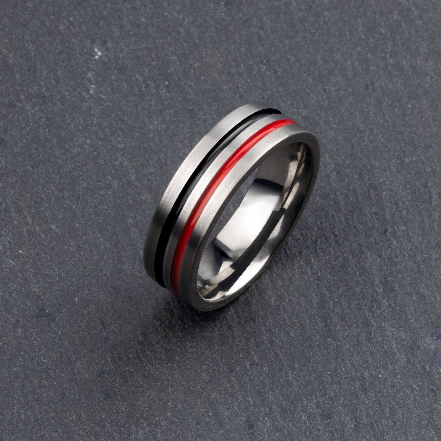 Top Quality Titanium Mens Ring - Unique Jewelry for Him - seQua.Shop
